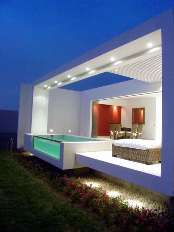 Pool Lighting Setup